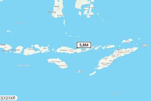 Pusat gempa berada di darat 22 km timur laut Mbay-Nagekeo
