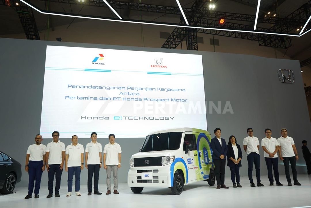 Penandatanganan MoU Riset Honda dan Pertamina