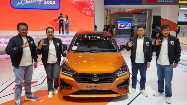 Daihatsu Hadirkan Ayla Sport Ceper dan Program Dress-Up di GIIAS 2023