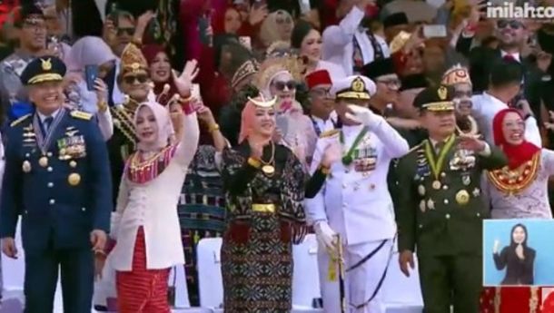 Bangga Campur Haru, Upacara HUT ke-78 Kemerdekaan RI di Istana Dimeriahkan dengan Lagu Gemu Fa Mi Re