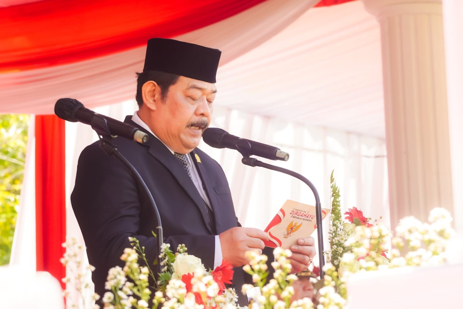 Peringatan HUT RI ke 78, Ketua DPRD Balikpapan Abdulloh Berharap Generasi Siap Bersaing Sambut IKN 