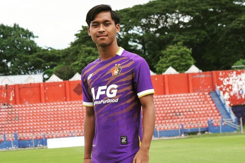 Oky Kharisma, pemain Persik yang dipinjamkan ke Nusantara United