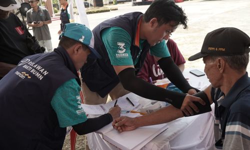 Rayakan Semangat Kemerdekaan, Bank Mandiri Dorong Peningkatan Kesehatan di Jayapura