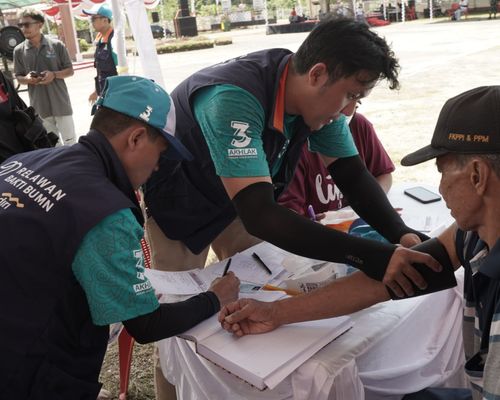 Rayakan Semangat Kemerdekaan, Bank Mandiri Dorong Peningkatan Kesehatan di Jayapura