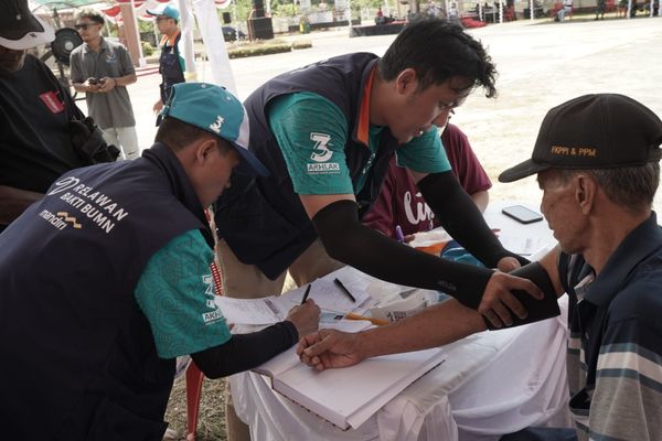 Rayakan Semangat Kemerdekaan, Bank Mandiri Dorong Peningkatan Kesehatan di Jayapura