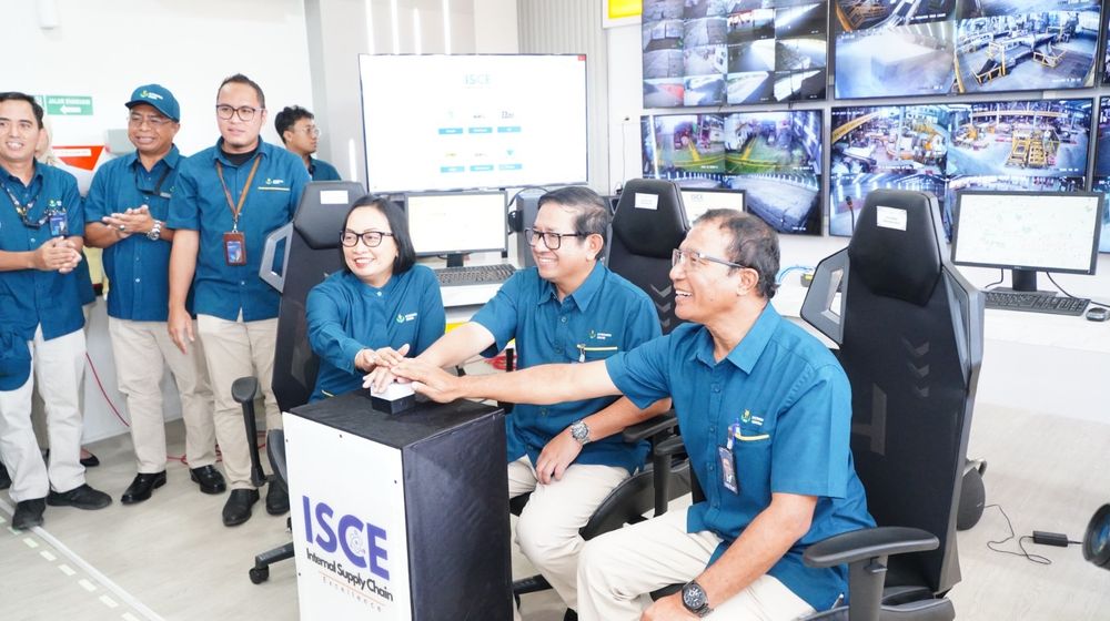 Peresmian Warehouse and Bagging Command Center Petrokimia Gresik