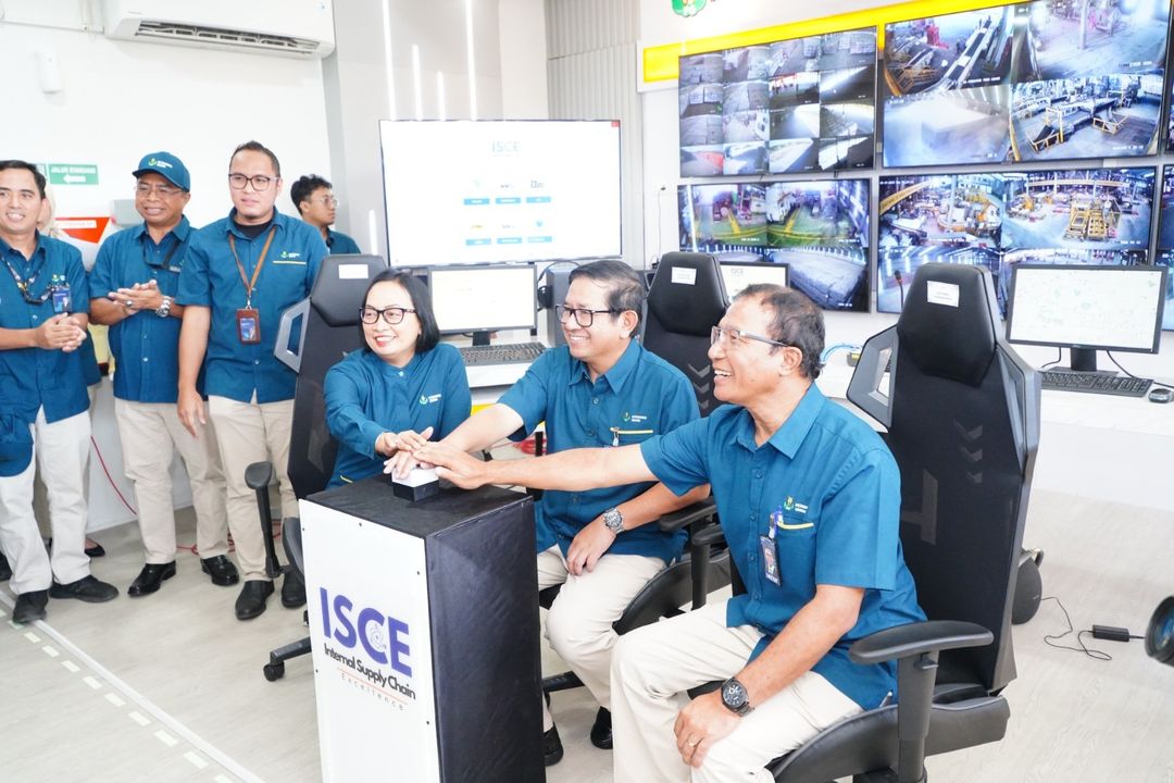 Peresmian Warehouse and Bagging Command Center Petrokimia Gresik