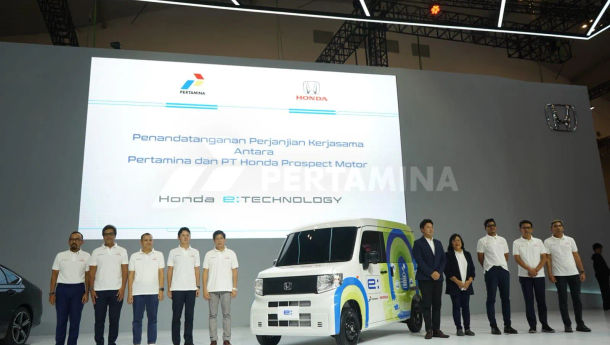 Honda Kolaborasi Bersama Pertamina Riset soal Penggunaan Mobil Listrik