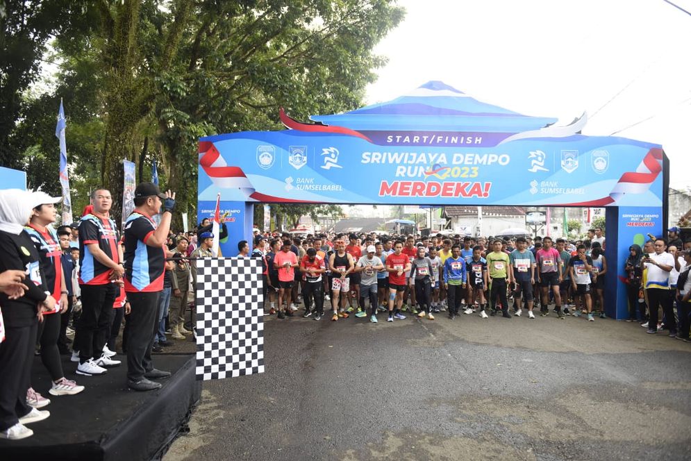 Sriwijaya Dempo Run Dorong Ekonomi Kota Pagaralam Menggeliat