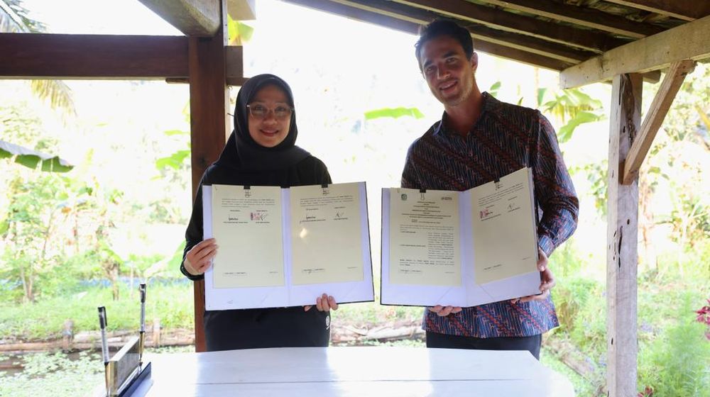 Cegah Masuknya Sampah ke Laut, Pemkab Banyuwangi Sebar Jaring Penghalang di Sejumlah Sungai