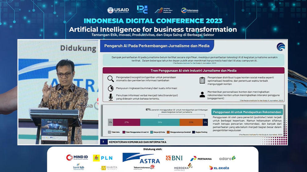 AMSI Gelar IDC dan AMSI Award 2023, Bahas Artificial Intelligence untuk Transformasi Bisnis Berbagai Sektor