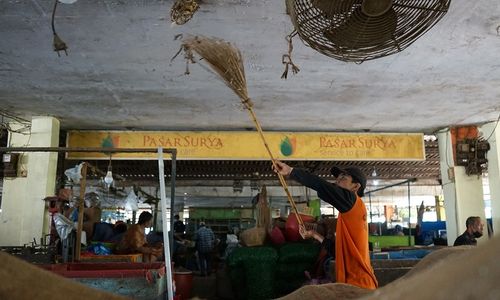 Bantu Pedagang dan Pembeli Makin Nyaman, Pemkot Surabaya Lakukan Penataan Pasar Keputran