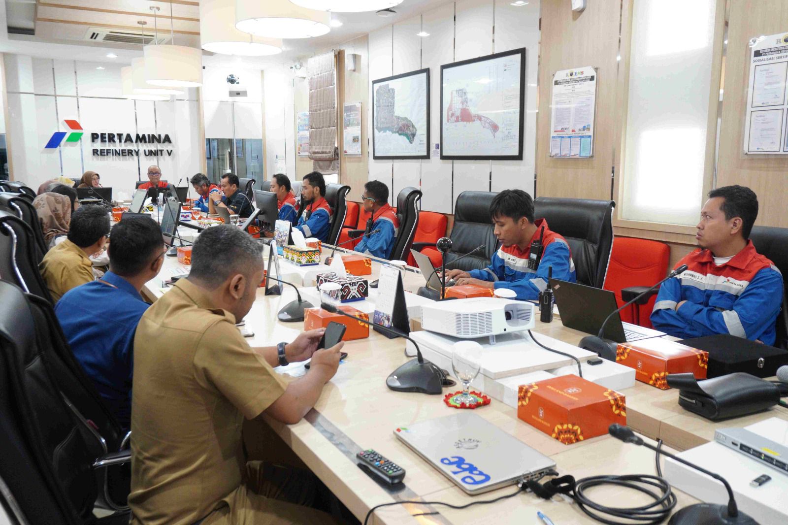 Konsultasi Pengolahan Air Laut, Pertamina Terima Kunjungan Pemkot Balikpapan 