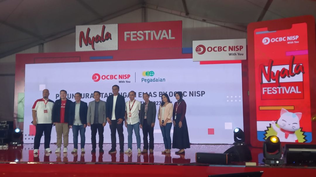 PT Bank OCBC NISP Tbk dan PT Pegadaian (Persero) bekerja sama meluncurkan layanan Tabungan Emas, Rabu, 23 Agustus 2023.