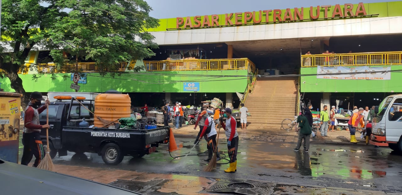 Pasar Keputran yang akan dibenahi oleh Pemkot Surabaya