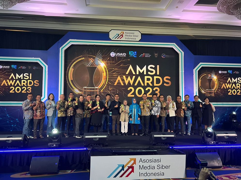 Inilah 12 Media Online Peraih AMSI Awards 2023