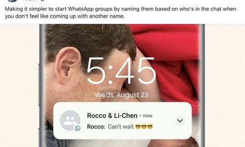 CEO Meta Mark Zuckerberg mengumumkan di halaman Facebook dan channel Instagram Meta, pengguna dapat membuat grup WhatsApp dengan mudah tanpa harus menentukan nama 