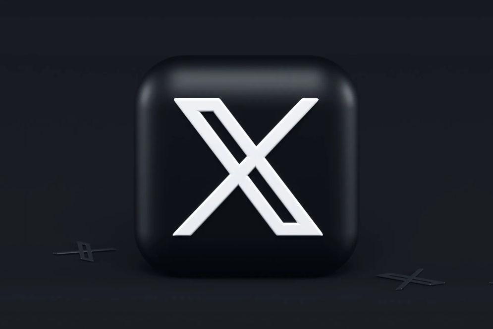 Ilustrasi logo X atau Twitter