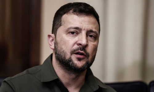 Presiden Ukraina Volodymyr Zelenskiy
