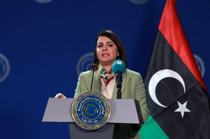 Menteri Luar Negeri Libya Najla el-Mangoush