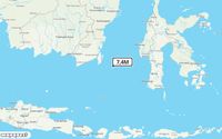 Pusat gempa berada di laut 180 km Tenggara Tanahbumbu
