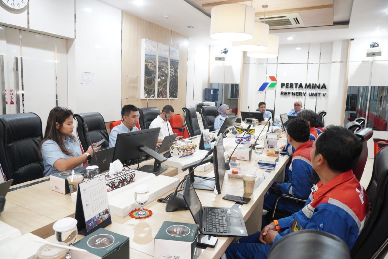 Kilang Pertamina Unit Balikpapan Konsolidasi dengan Patra Jasa dan Pelita Air Services