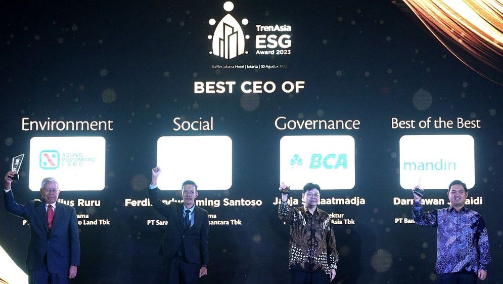 Peraih penghargaan TrenAsia ESG Award 2023