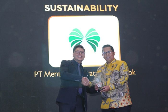 PT Menthobi Karyatama Raya Tbk, Menerima Penghargaan dari TrenAsia ESG Award 2023
