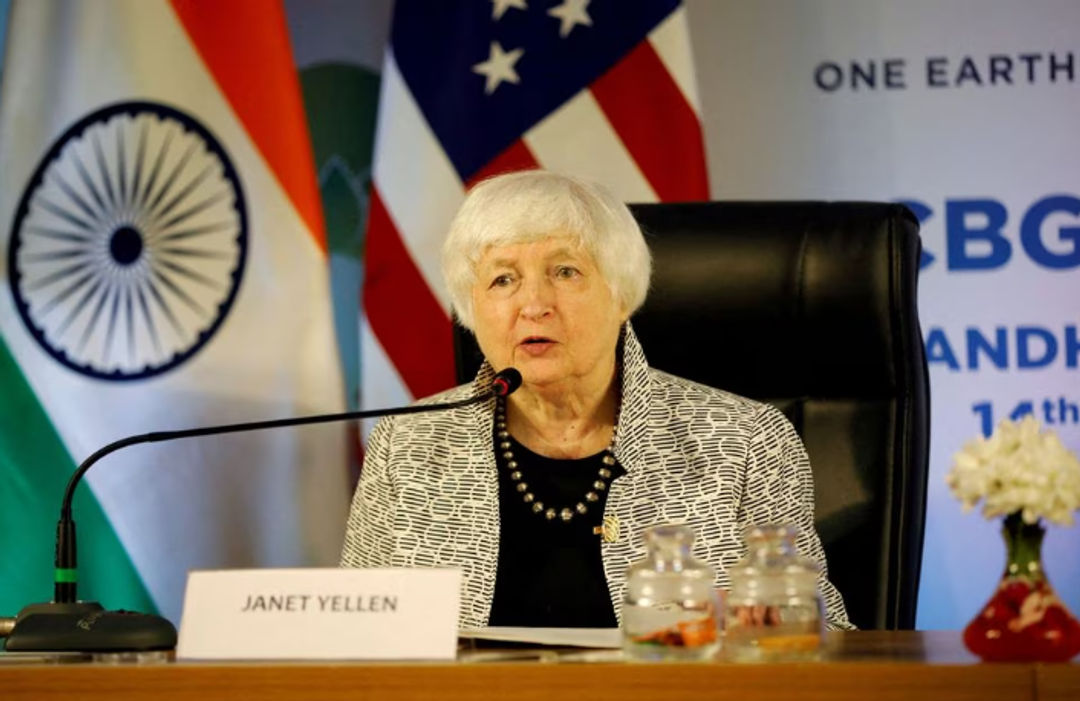 Menteri Keuangan AS Janet Yellen 