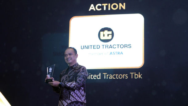 Sukses Terapkan ESG, United Tractors Sabet Penghargaan TrenAsia ESG Award 2023