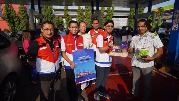 Rayakan HPN 2023, Pertamina Patra Niaga Berikan Apresiasi Kepada Konsumen di Lampung