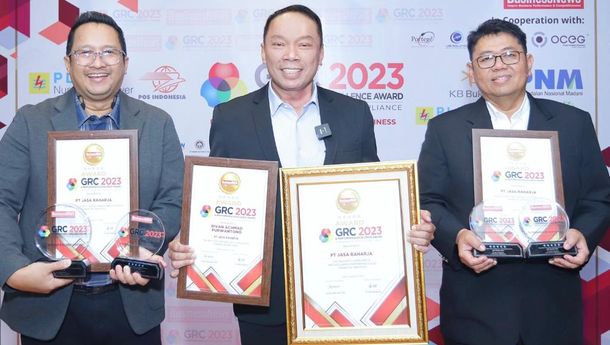 Dirut Rivan A. Purwantono: Empat Penghargaan GRC Award, Hasil Kontribusi Seluruh Insan Jasa Raharja