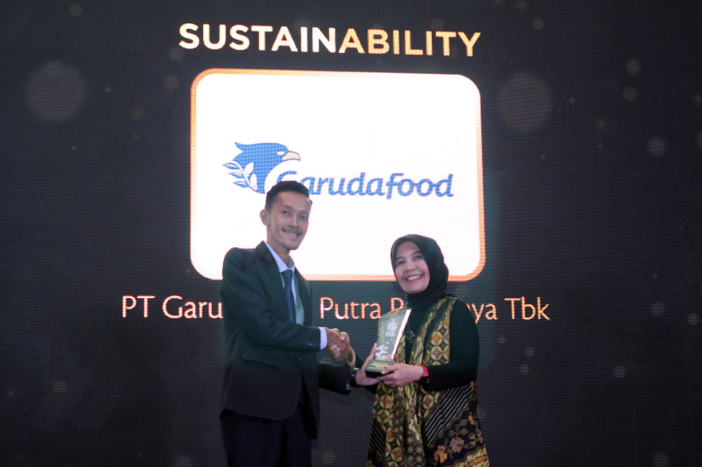 Emiten makanan dan minuman PT Garudafood Putra Putri Jaya Tbk (GOOD) menyabet penghargaan Environment, Social and Governance atau TrenAsia ESG Award 2023 untuk kategori consumer cyclical dengan predikat sustainability.