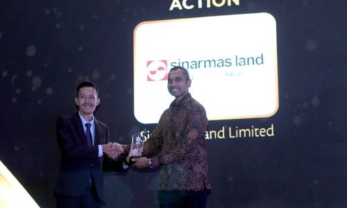 Terus Berikan Infrastruktur Berkualitas, Sinarmas Land Limited Raih Trenasia ESG Award 2023 dengan Predikat Action
