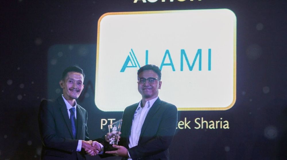 Terapkan Aspek ESG, Alami Fintek Sharia Sukses Raih Trenasia ESG Award 2023 dengan Predikat Action