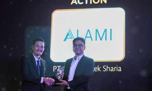Terapkan Aspek ESG, Alami Fintek Sharia Sukses Raih Trenasia ESG Award 2023 dengan Predikat Action
