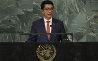Presiden Madagaskar Andry Rajoelina 