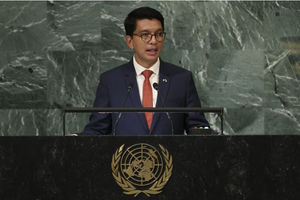 Presiden Madagaskar Andry Rajoelina 