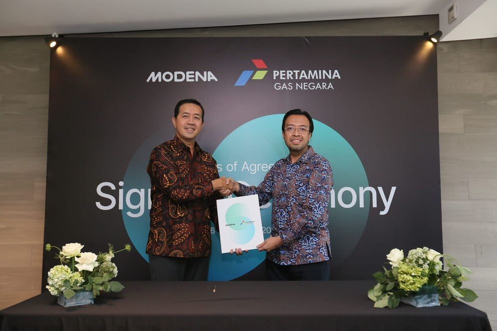 Penandatanganan Head of Agreement Kerja Sama Joint Marketing Peralatan Gas Segmen Rumah Tangga dan Komersial 