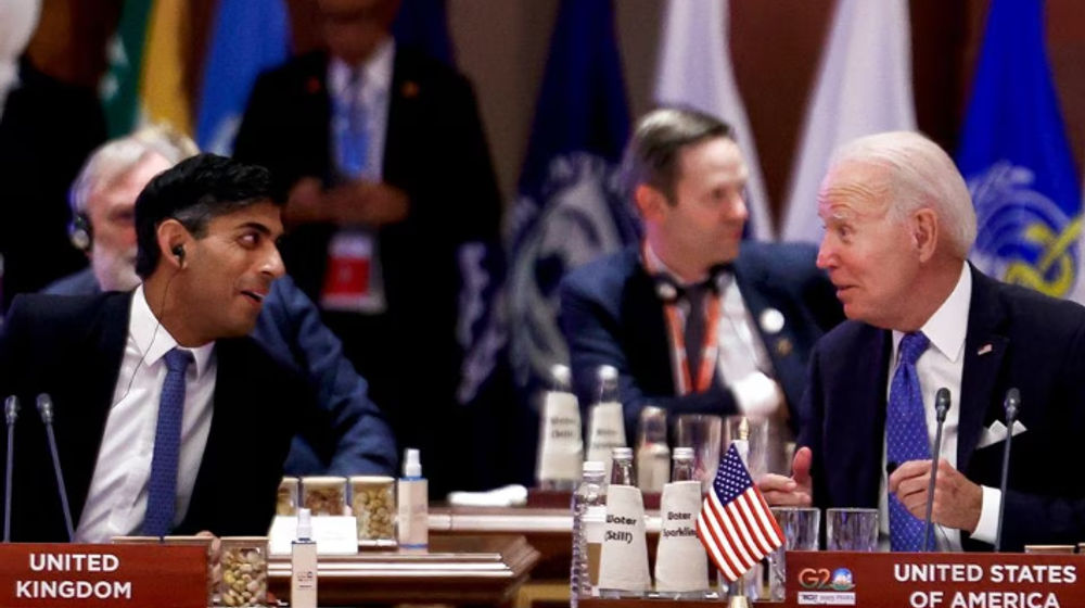 Presiden AS Joe Biden dan Perdana Menteri Inggris Rishi Sunak