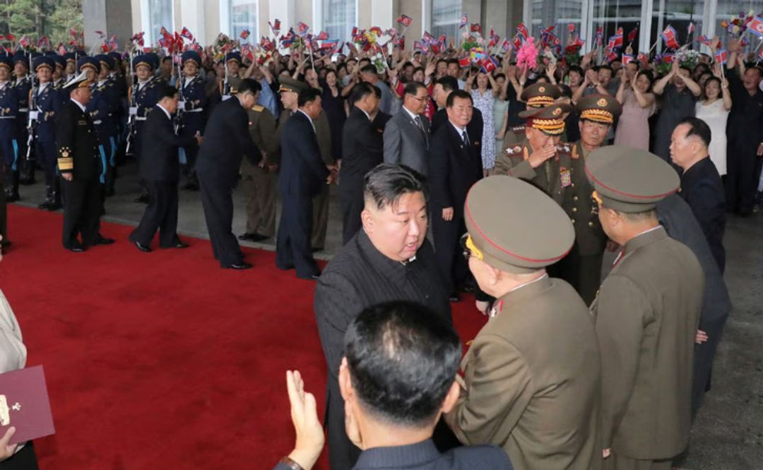 Pemimpin Korea Utara Kim Jong Un