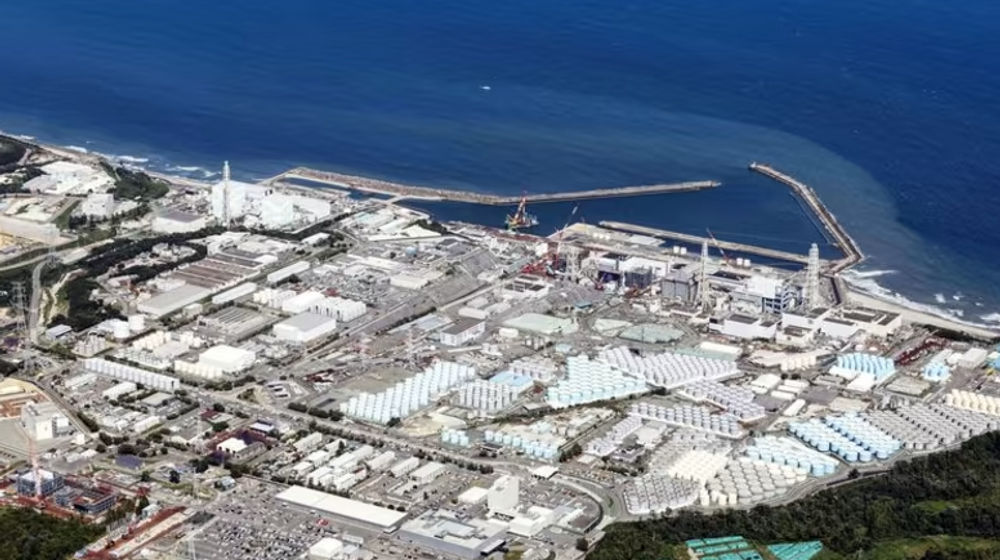 Pemandangan Pembangkit Listrik Tenaga Nuklir Fukushima Daiichi