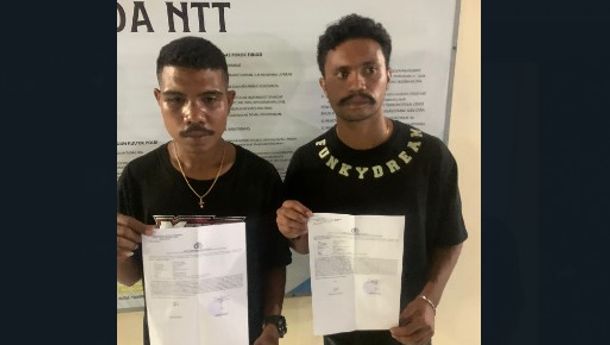Dua Oknum Anggota Brimob yang Diduga Melakukan Penganiayaan Dilaporkan ke Mapolres Sikka oleh Korban