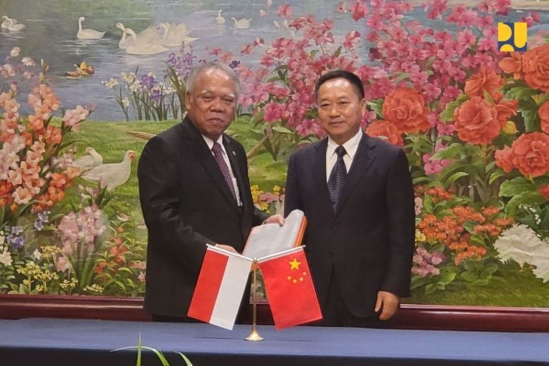 Pertemuan bilateral dengan menteri sumber daya air China