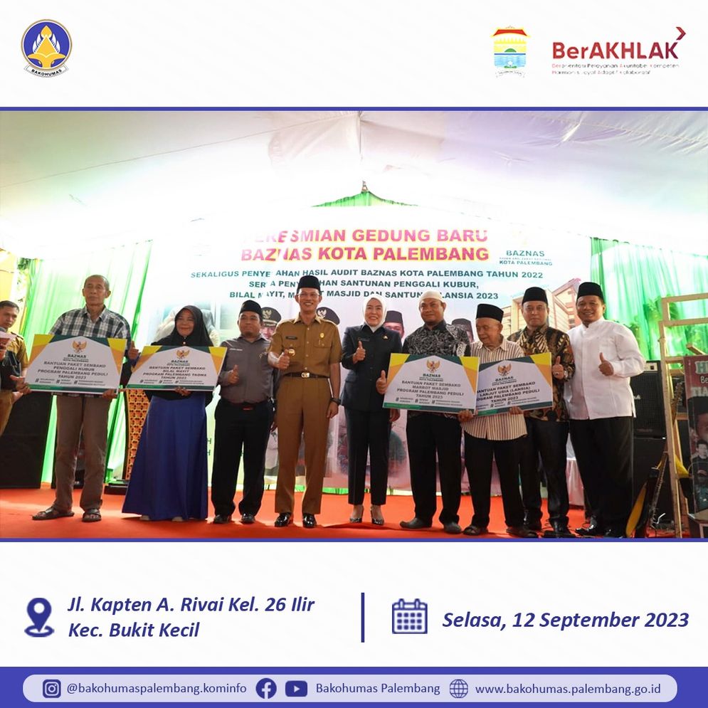 Sasar Anak Putus Sekolah, Baznas Palembang Bangun Sekolah dan Klinik Kesehatan untuk Program Santripreneur