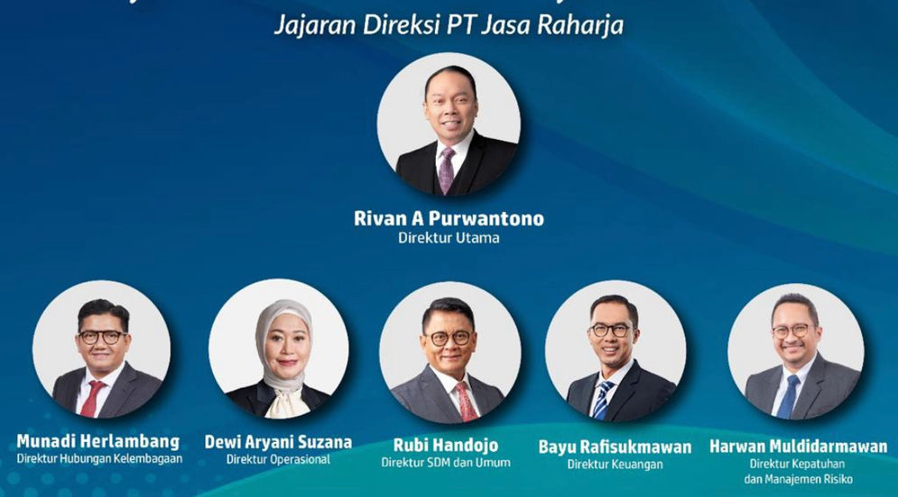 Jajaran Direksi PT Jasa Raharja