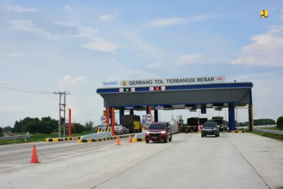 Gerbang Tol Terbanggi Besar Lampung