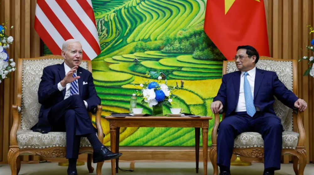Presiden AS Joe Biden dan Perdana Menteri Vietnam Pham Minh Chinh