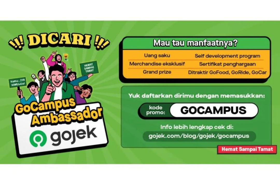 Mahasiswa Merapat, Gojek Lagi Cari GoCampus Ambassador 