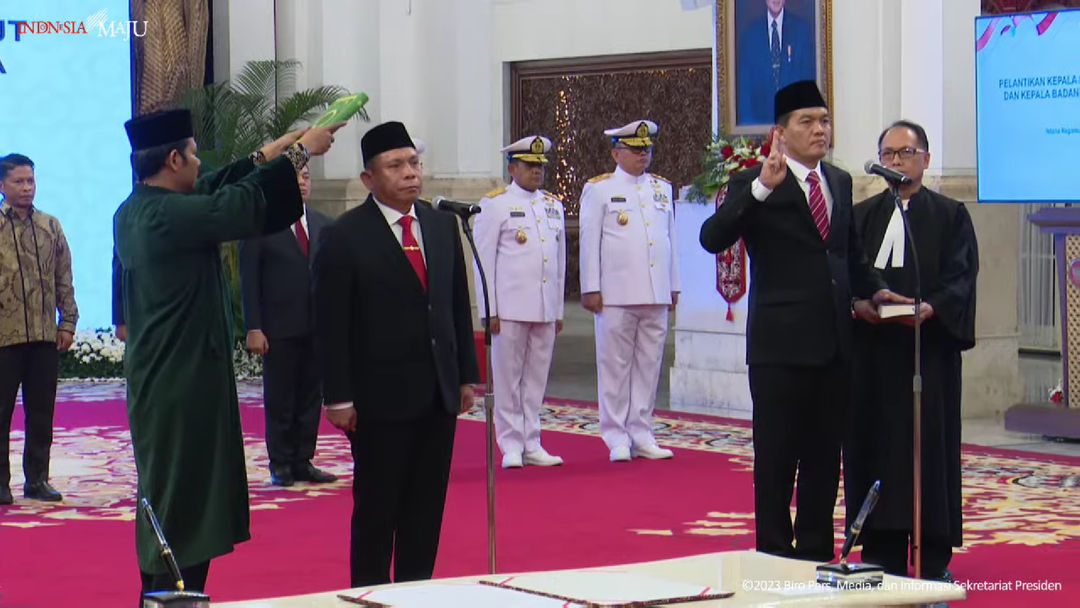 Pelantikan di Istana negara